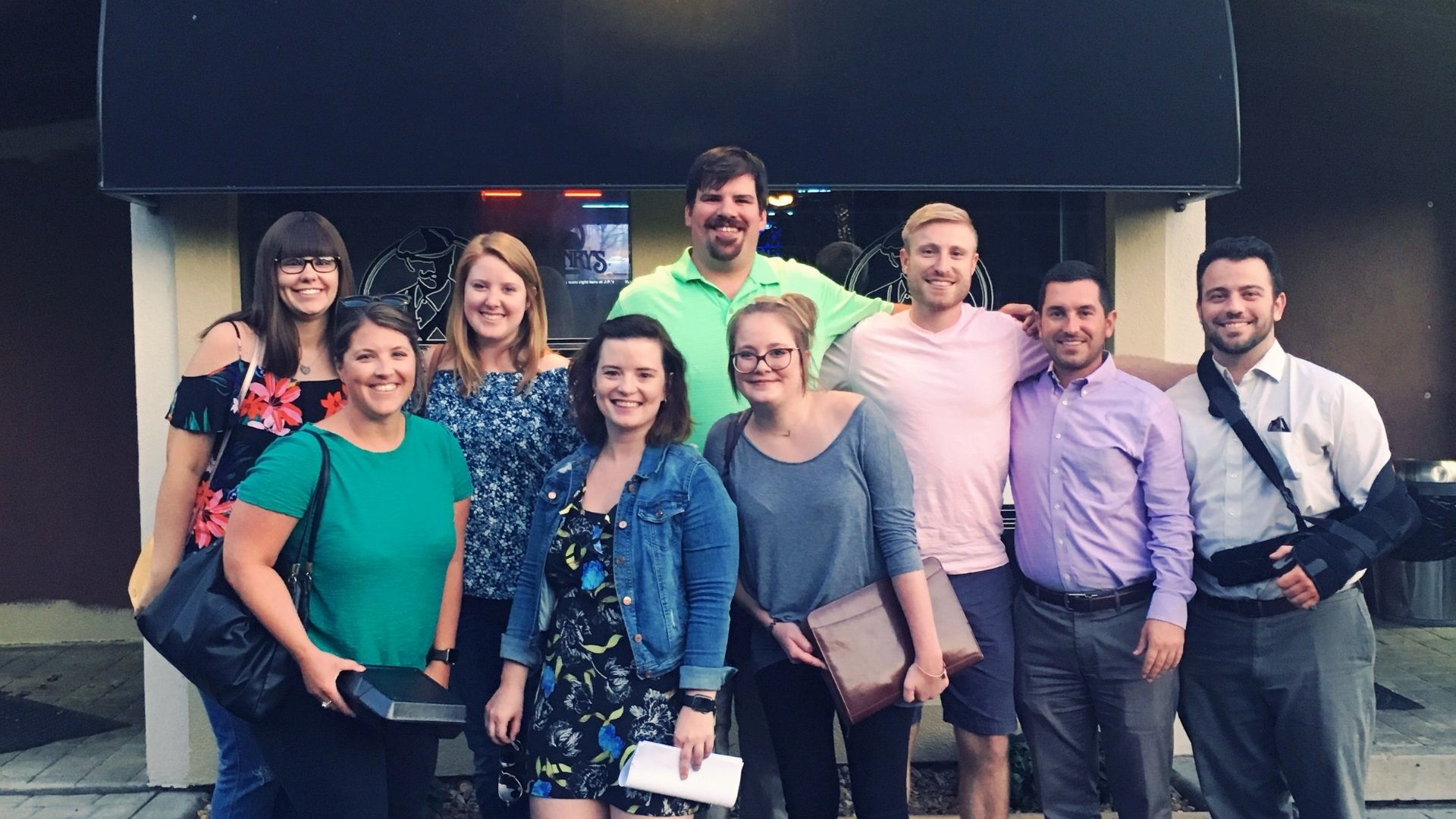Group photo of Generation Mid-Ohio Valley at their September 2019 monthly meeting